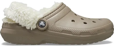 Imagen del producto de Crocs Classic, chanclas con forro de felpa para mujer y hombre, color beige "Mushroom", modelo 211396-195, talla 38-39 (UE)