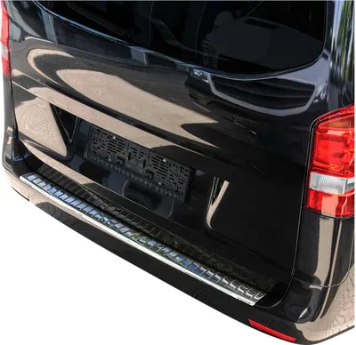 Produktbild von OMAC  Ladekantenschutz Edelstahl für Mercedes V-Klasse Vito W447 2014-2023 Chrom 1 tlg