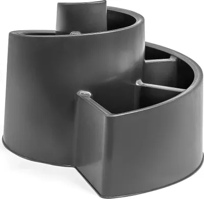 Obrázek produktu pro Šnek v květináči Kubus - cca 52x43x34cm - bylinková spirála v antracitové barvě