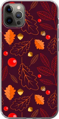 Produktbild von MuchoWow® Handyhülle Schutzhülle Hülle für Telefoonhoesje iPhone 13 Pro Max Muster - Herbst - Laub - Mädchen - Kinder - Kinder Silikon Softcase Handy Hülle - Mobiltelefon