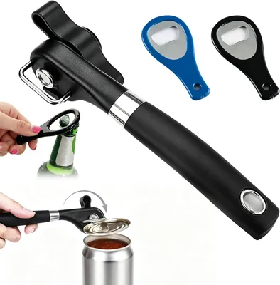 Productafbeelding van Kurkentreker met antisliphandvat, roestvrij staal, inclusief flesopener, 1 stuk, voor de keuken