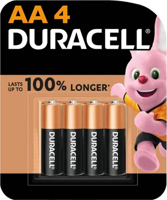 Produktbild von Duracell LR06 AA-Batterien, 4 Stück