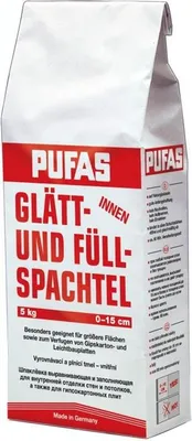 Produktbild von Pufas Glätt- und Füllspachtel GFS 5kg Wandspachtel Deckenspachtel
