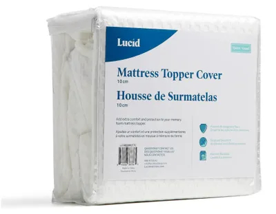 Productafbeelding van LUCID matrastopper hoes – antislip – zacht en ademend – machinewasbaar
