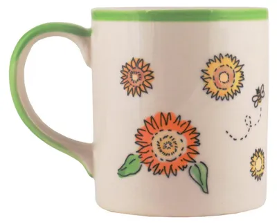 Produktbild von Mila Keramik-Becher Sunny Sunflowers
