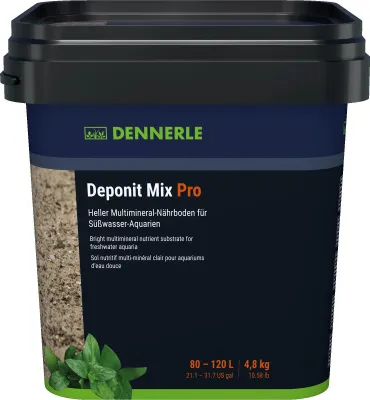Produktbild von Dennerle Deponit Mix Pro - 4,8 kg - Multi-Mineral Nährboden für Aquarien
