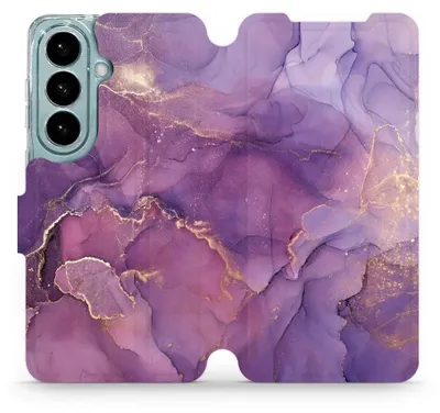 Produktbild von Handyhülle mit klappe für Galaxy S26, Mobiwear Book, Violett