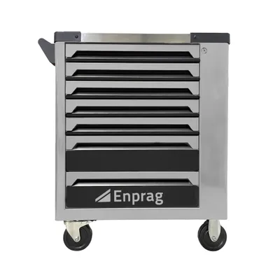 Obrázek produktu pro ENPRAG Dílenský vozík na nářadí XT-002 - 7x zásuvka, šedočerný