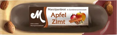 Image de Odenwälder Marzipan Brot Apel Zimt avec chocolat noir 100g