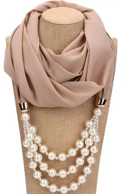 Produktbild von Halstuch ZE - 40158 - Beige für Damen KP40158
