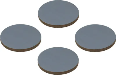 Produktbild von METALTEX 297264080 Möbelgleiter rund Ø 50 mm 4 Stk.