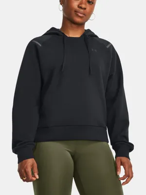 Produktbild von Under Armour Unstoppable FLC Hoodie-Schwarz 1379843-001__XL