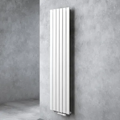 Immagine prodotto di doporro Radiatore Verticale da Bagno 180x46cm, Radiatore a Pannello Termoarredo da Parete e Pavimento in Acciaio, Bianco