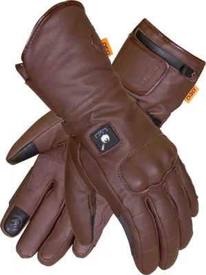 Productafbeelding van Merlin Bednell verwarmbare, waterdichte motorhandschoenen, bruin, maat 3XL