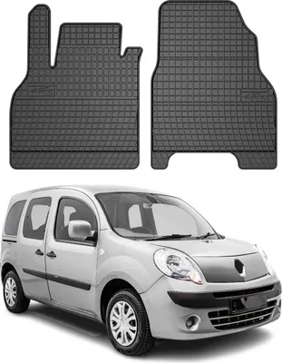 Immagine prodotto di 2008-2021 Renault Kangoo tappetini TPE nero 2 pz