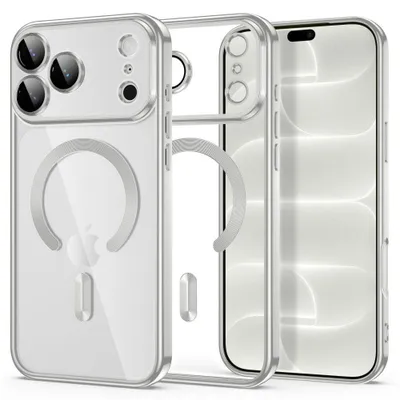 Produktbild von Tech-Protect MagFlex MagSafe Apple iPhone 17 Pro / 18 Pro Glänzend Silber