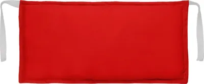 Produktbild von Rotes Kissen Kopfstütze für Holz-Liegestuhle 45 x 25 cm Wasserabweisende Polster aus Hochwertigem Polyester mit Polyester-Hohlfaser-Flocken Füllung [144]