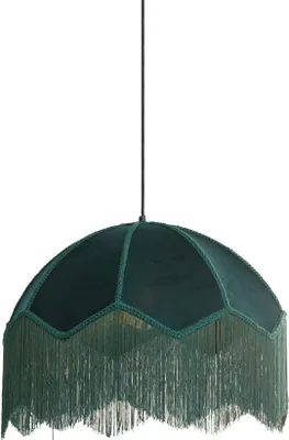 Immagine prodotto di Light & Living - lampada a sospensione - Malacia - verde - raffia velluto - Ø 50cm - E27 - 2986376