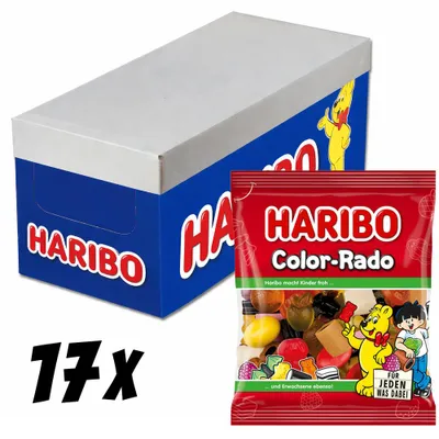Produktbild von Haribo Color-Rado 17 x 175g Vorratspack