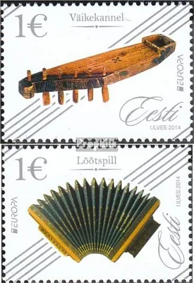 Produktbild von Briefmarken Estland 2014 Mi 794-795 (kompl.Ausg.) postfrisch Musikinstrumente