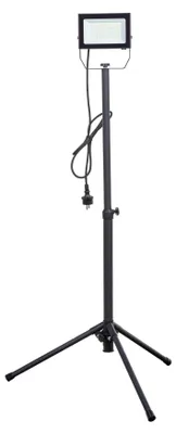 Produktbild von LED Baustrahler mit Stativ 50W 5000lm IP65 Flutlicht für Werkstatt & Baustelle