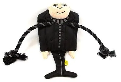 Produktbild von Minions Pluche Gru Met Sjaal En Flostouw