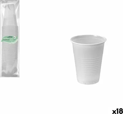 Obrázok produktu pre Sada pohárov Algon White 220 ml 50 kusov (18 kusov)