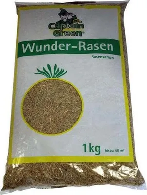 Produktbild von captain green Captain Green Grass Seed Wonder Rasensamen 1 kg