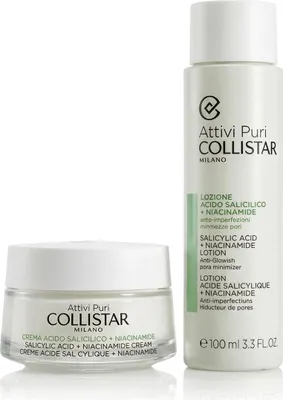 Produktbild von Collistar Salicylic Acid + Niacinamide Lotion, Gesichtslotion, Frauen, 100 ml, Illuminating, Porenstraffend, Flasche, AQUA, GLYCERIN, PROPANEDIOL, ACACIA SENEGAL GUM, SALICYLIC ACID, NIACINAMIDE, 1,2-HEXANEDIOL,...