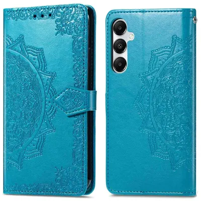 Imagen del producto de Funda libro Mandala para Samsung Galaxy A55 - Turquoise