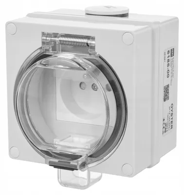 Immagine prodotto di Prese elettrica impermeabile Elektro-Plast Nasielsk, colore grigio, modello 6185-00