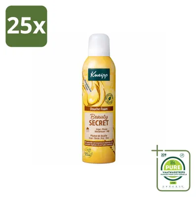 Produktbild von 25 x Kneipp Duschschaum Beauty Secret - 200 ml - Großpackung - 25 Stücke