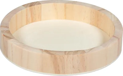 Produktbild von Holztablett-Schale "Rund" Ø 15 cm