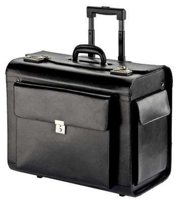 Produktbild von Pilotenkoffer Businesstrolley 49,5 cm schwarz