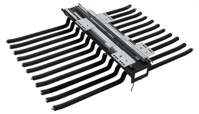 Produktbild von Hosenständer, ausziehbares Design, robuste Struktur, schwarz