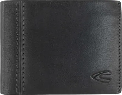 Produktbild von camel active Herrenbörse Lederbörse Jeansbörse schwarz black bilbao