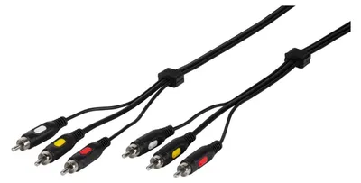 Produktbild von Cinch-Videoverbindung, stereo, 2m (47029)