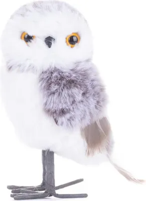 Zdjęcie produktu dla MagicHome Sowa świąteczna, fioletowa, 13 cm