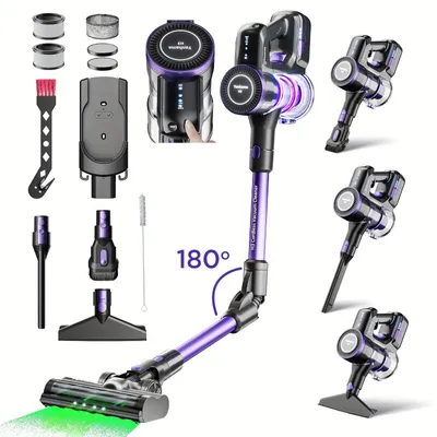Immagine prodotto di Aspirapolvere senza fili - Aspirapolvere portatile - Aspirapolvere a batteria - Aspirapolvere manuale