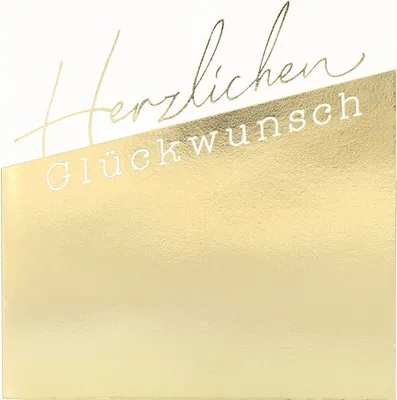 Produktbild von Klappkarte Hello you 28-Herzlichen Glückwunsch