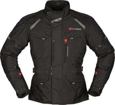 Produktbild von Modeka Striker II Motorrad Textiljacke, schwarz, S