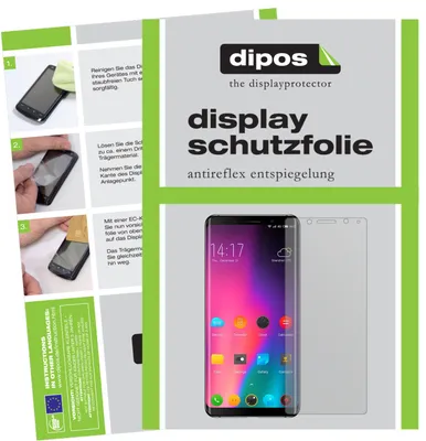 Produktbild von 2+2x Schutzfolie für Elephone U Pro matt Displayschutzfolie Folie Display Schutz