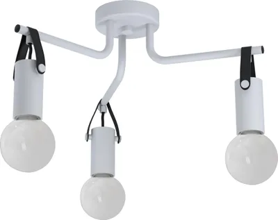 Produktbild von EGLO Deckenlampe Apricale, 3 flammige Deckenleuchte Industrial, Modern, Minimalismus, Wohnzimmerlampe, Küchenlampe, Flurlampe Decke, Schwarz, E27