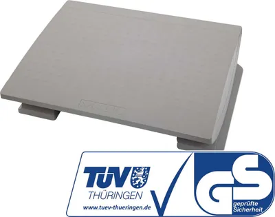 Produktbild von MAUL Fußstütze MAULpro 45 x 39 cm Kunststoff höhenverstellbar grau