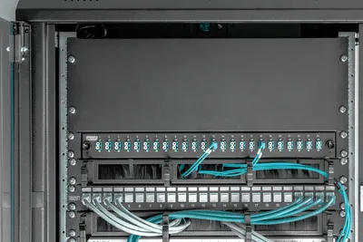 Produktbild von Digitus Blindabdeckung für 482,6 mm (19") Netzwerk- und Serverschränke, Schwarz