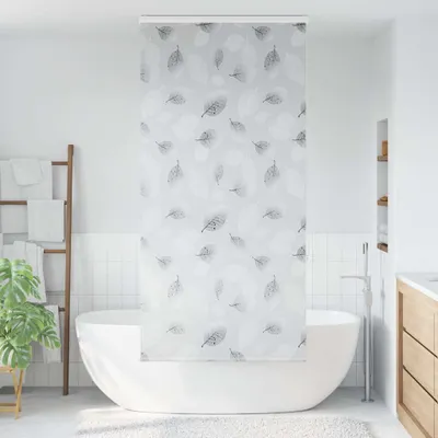 Immagine prodotto di Tenda a Rullo Doccia Cassonetto 90x240cm Larghezza Tessuto 86cm