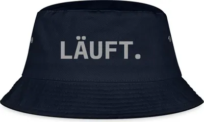 Produktbild von Spreadshirt Stromberg Läuft Fischerhut, L/XL (Caps), Navy