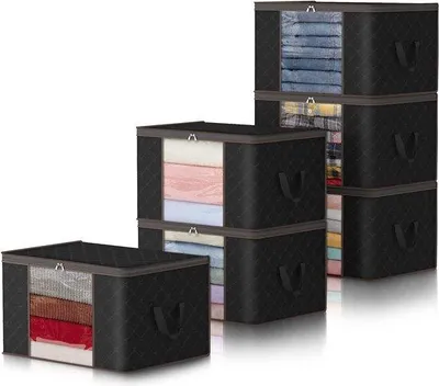 Produktbild von Famanu Kleiderhülle Organizer Aufbewahrungstasche - Faltbar, 90L
