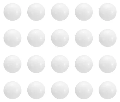 POM-Lagerkugeln 12 mm, 50 Stück, massive Kunststoffkugeln