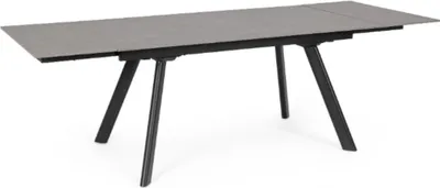 Produktbild von Tisch Jarkko 160-240 x 90 x 75 cm Stahl Schwarz